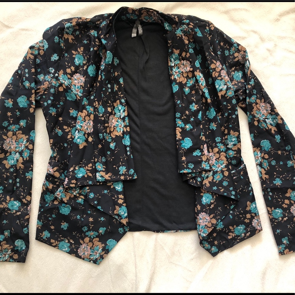 Floral Blazer